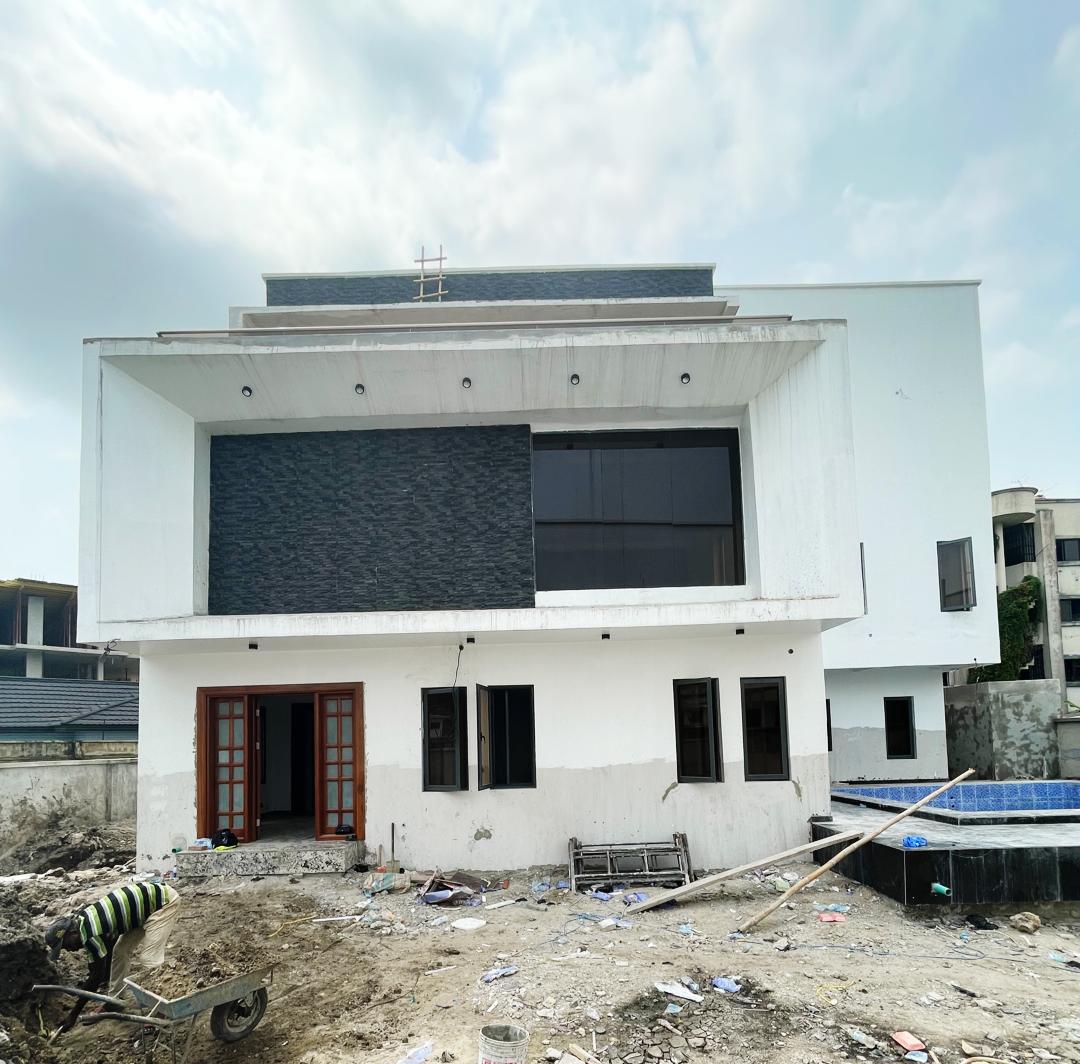 2 units of Luxury 6 Bedroom Fully Detached Duplex With BQ