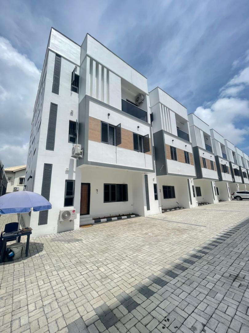 TASTEFULLY BUILT 4 BEDROOM TERRACE  DUPLEX WITH BQ AND 2 BEDROOM APARTMENT FOR SALE*